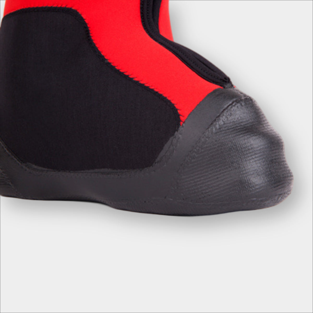 Forty Below Insulated Fresh Tracks Boot Cover Overboot close up of black protective patch