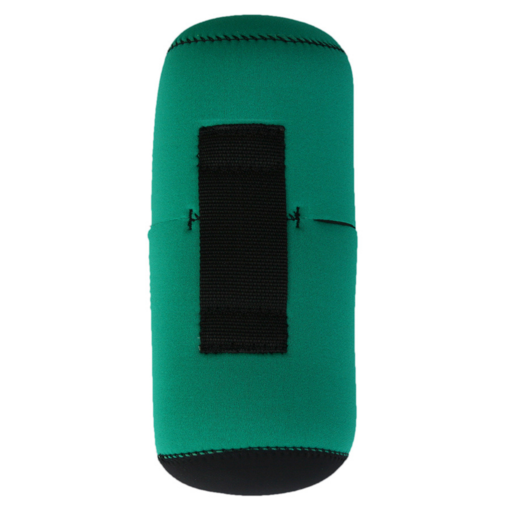 Forty Below 1.5 L Insulated Bottle Cover Green with black belt loop backside view white background
