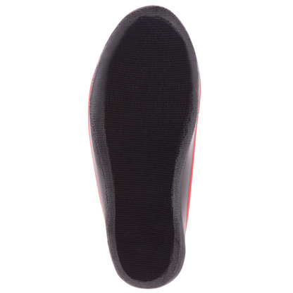 Insulated Forty Below K2 Superlight Boot Cover Black and red bottom sole pattern black and grippy