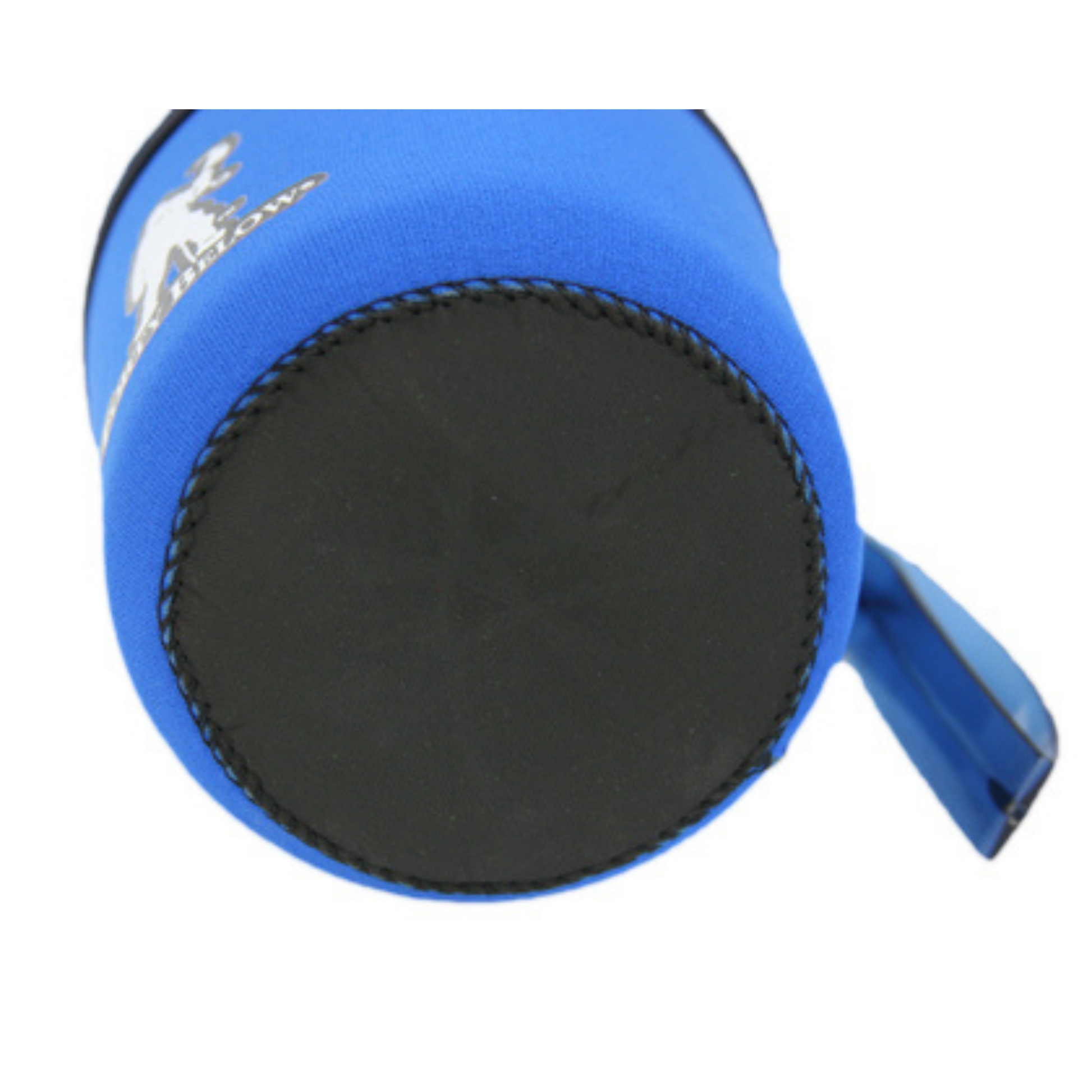 Forty Below Insulated mug boot bottom side showing grippy bottom on a GSI Fairshare Mug 