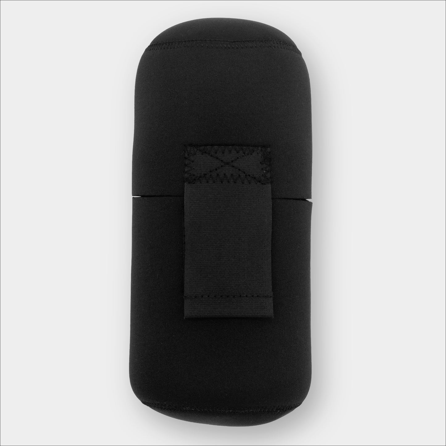 Forty Below 1.0 Liter Insulated Bottle Cover black with no logo gray background